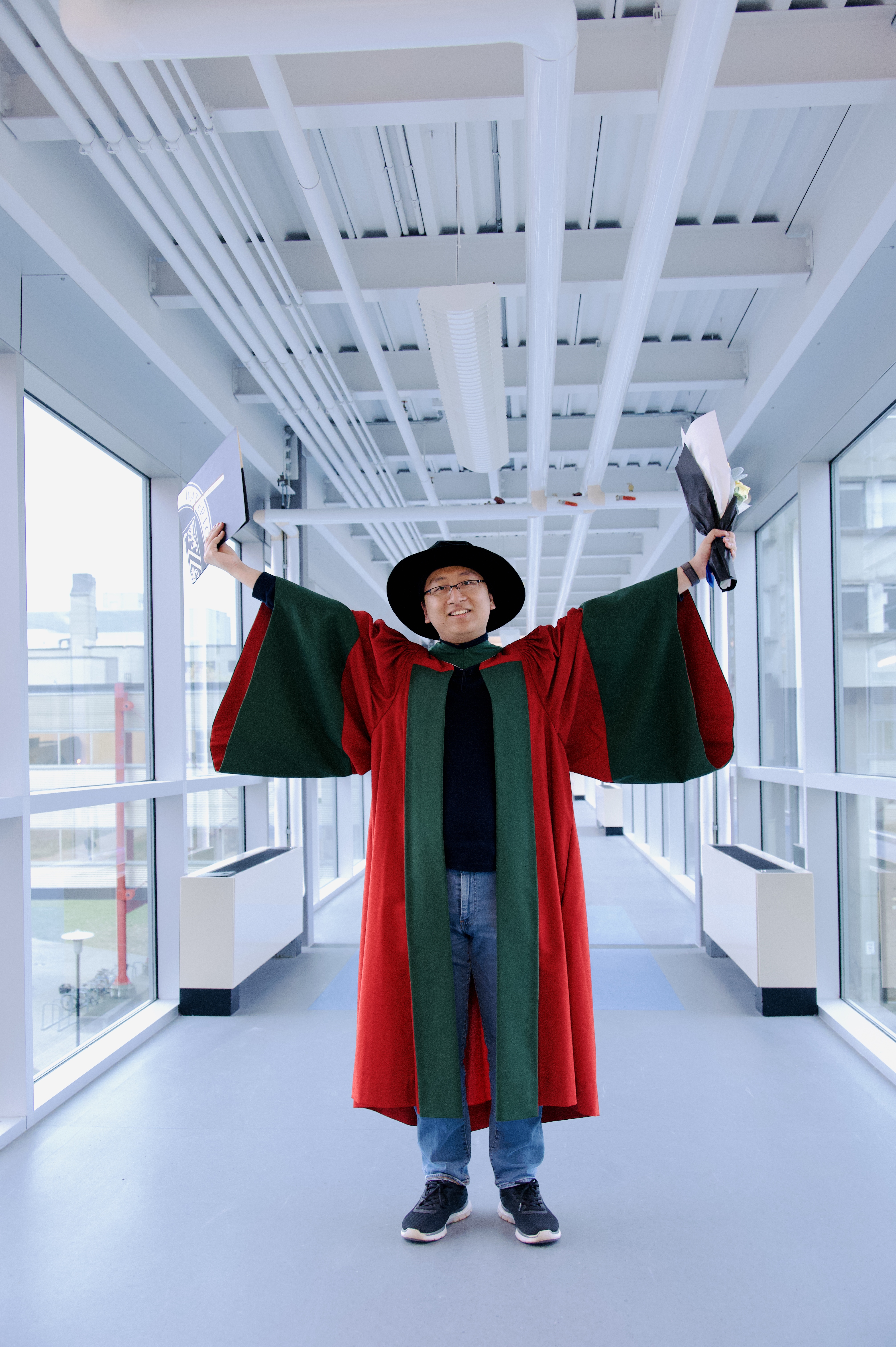 I got my Ph.D. degree!